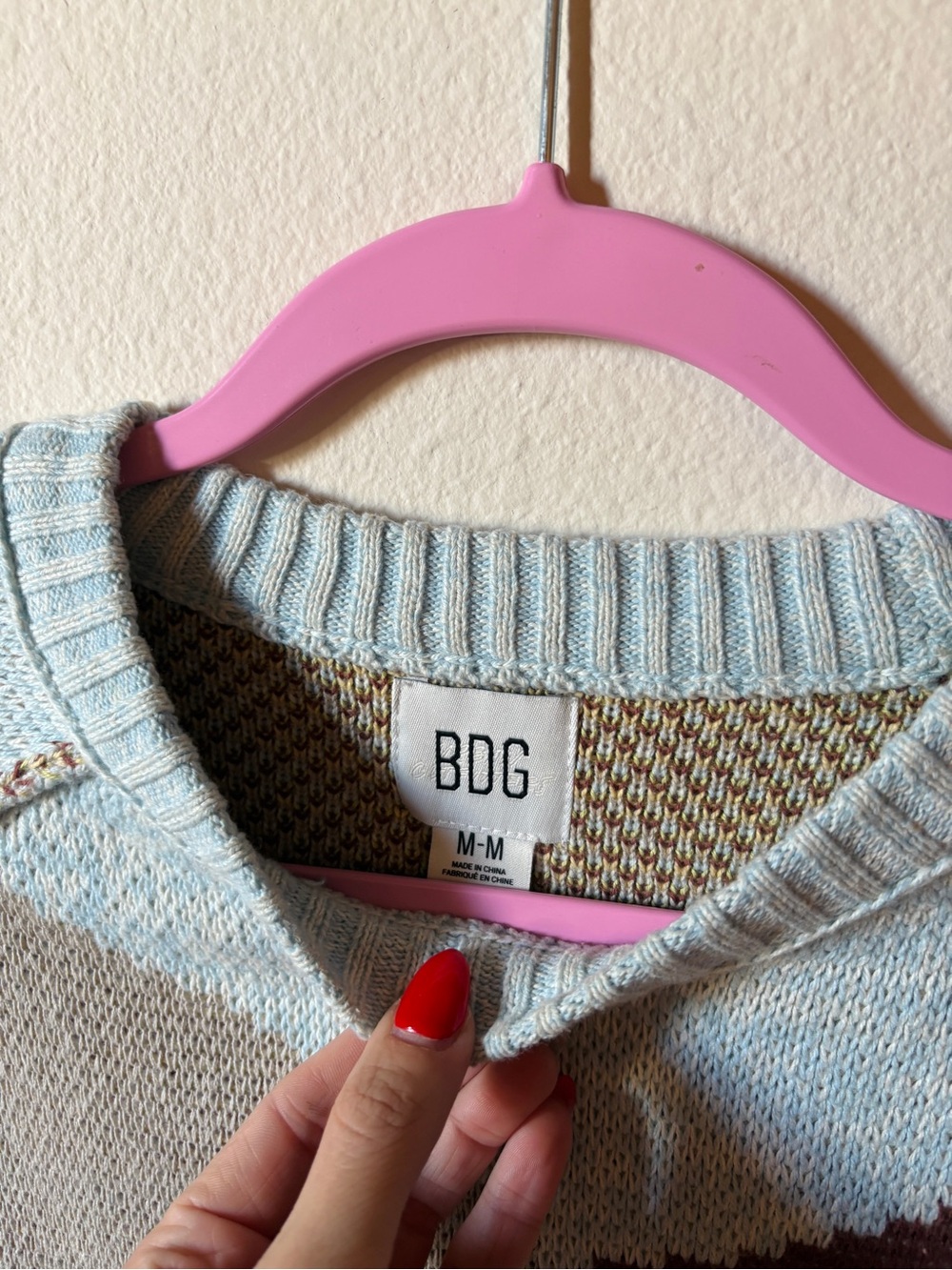 Urban Outfitters BDG On The Range Horse Knit Sweater - Picture 7 of 10